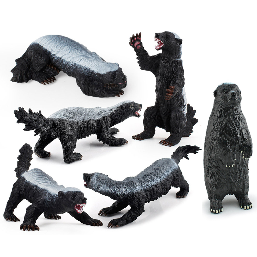 Realistic Honey Badger Model S - Kids Toys Under 1 Year 评论和价格
