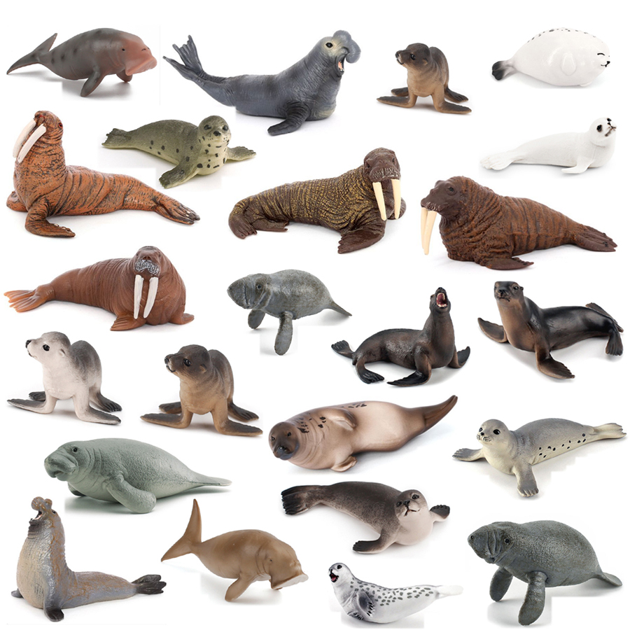 Realistic Dugong Manatee Walru - Kids Toys Under 1 Year 评论和价格