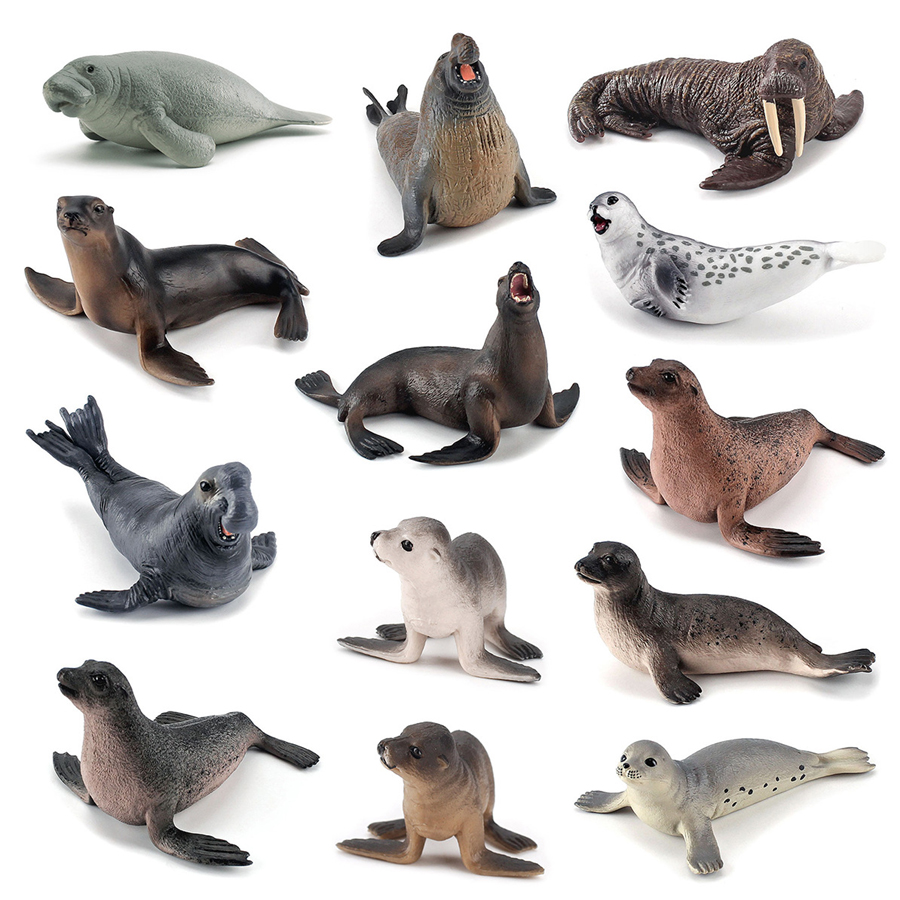 Realistic Dugong Manatee Walru - Kids Toys Under 1 Year 评论和价格