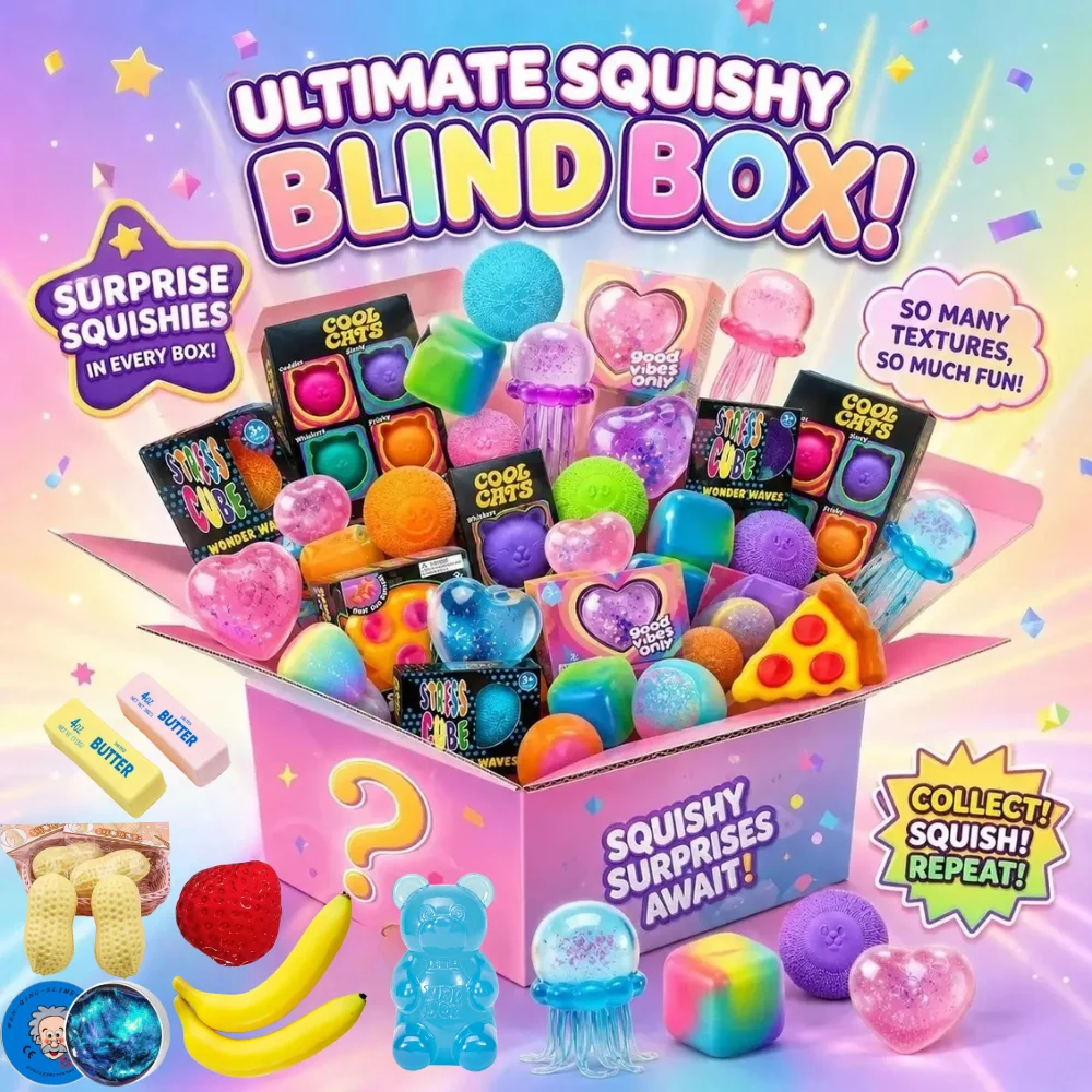 Squishy Mystery Box , Slow Ris - Kids & Toys Expo Saudi Arabia 评论和价格