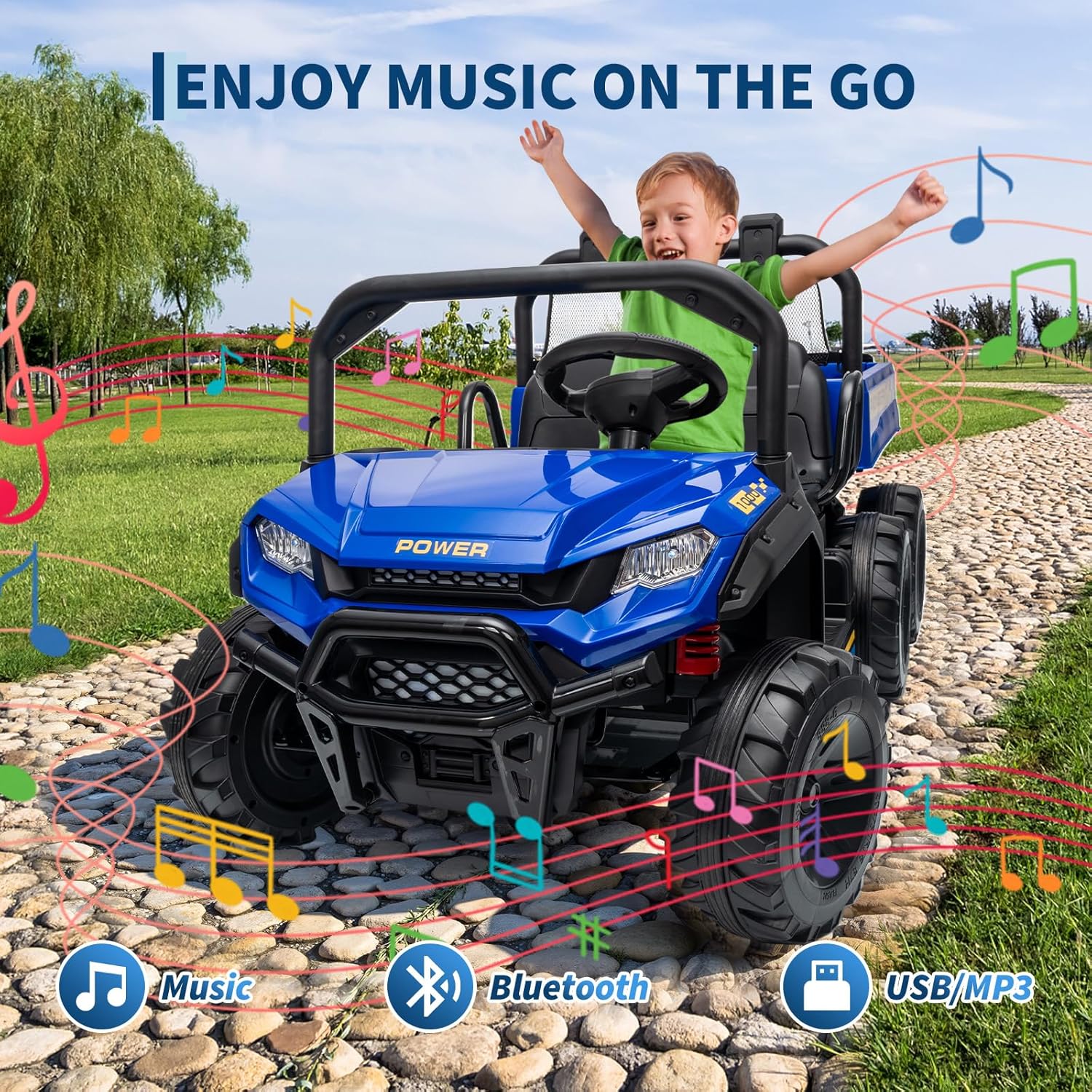 24V 4WD 2 Seater Kids Ride On  - Kids Toys Vehicle 评论和价格