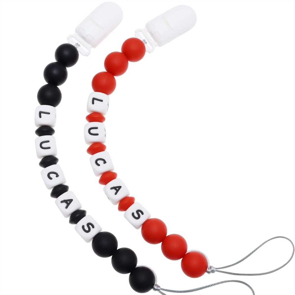2pcs Baby Pacifier Holder Pers - Kids Toys New Born 评论和价格