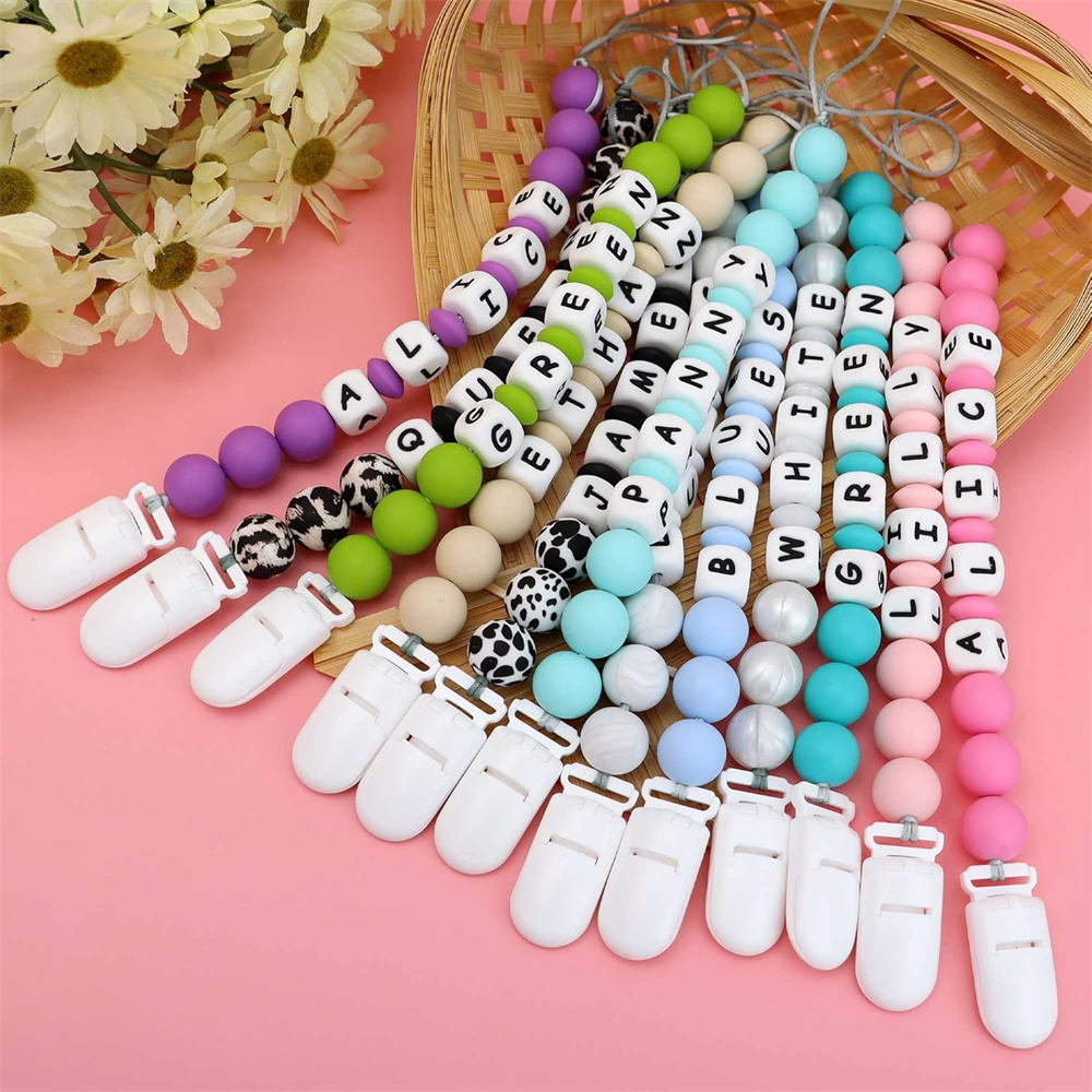 2pcs Baby Pacifier Holder Pers - Kids Toys New Born 评论和价格