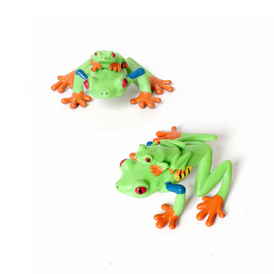 Rainforest Animals Frogs Figur - Kids Toys Under 1 Year 评论和价格