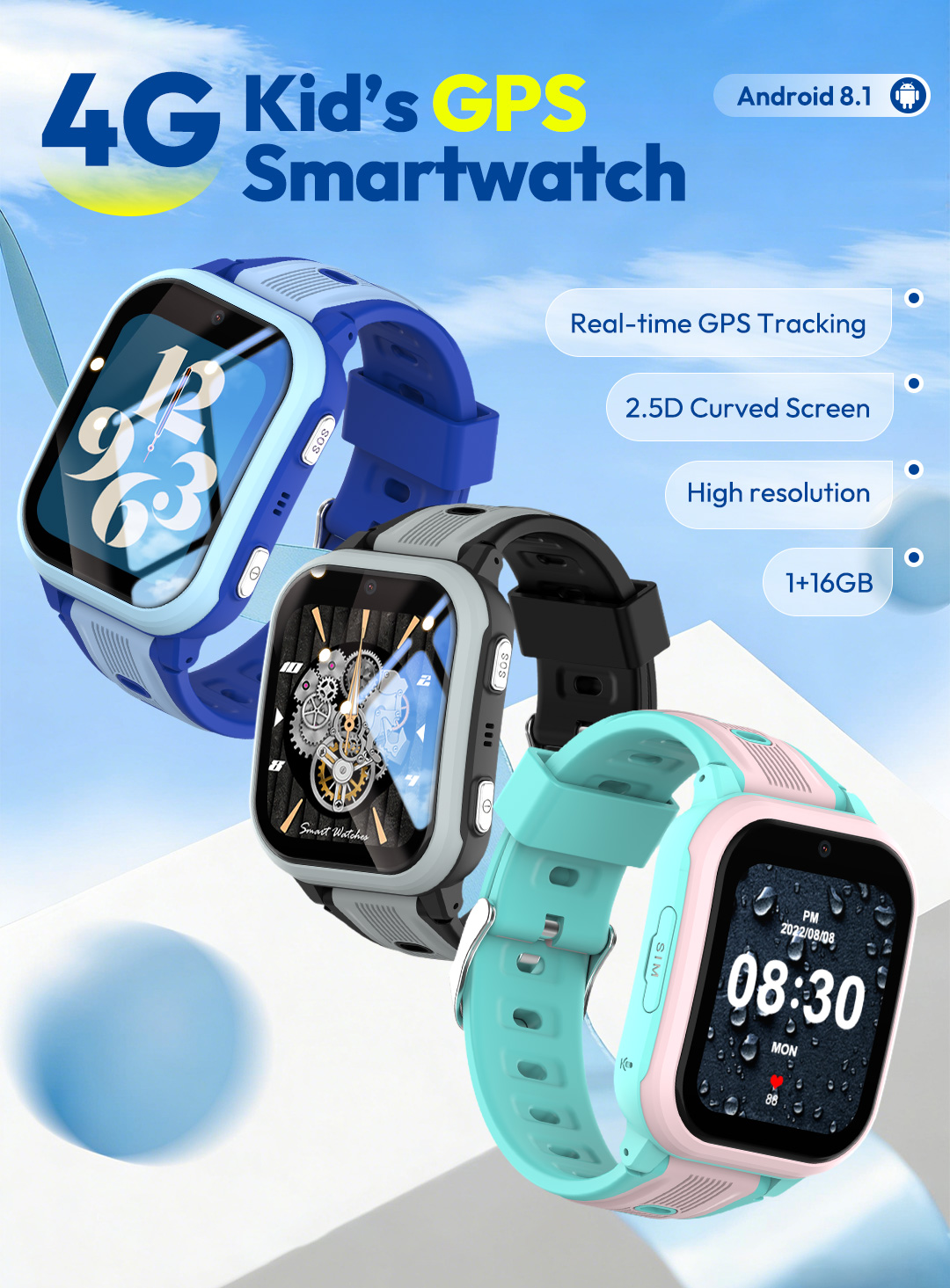 Wonlex 4G Kids Smart Watch KT4 - Kids Toys Youtube 评论和价格