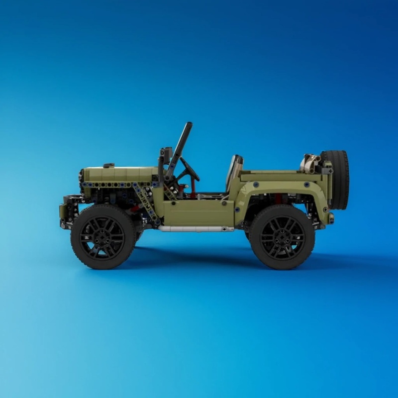 1603pcs MOC C Model Willys Jee - Kids Toys Jeep 评论和价格