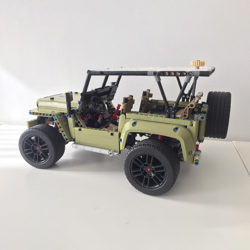 1603pcs MOC C Model Willys Jee - Kids Toys Jeep 评论和价格