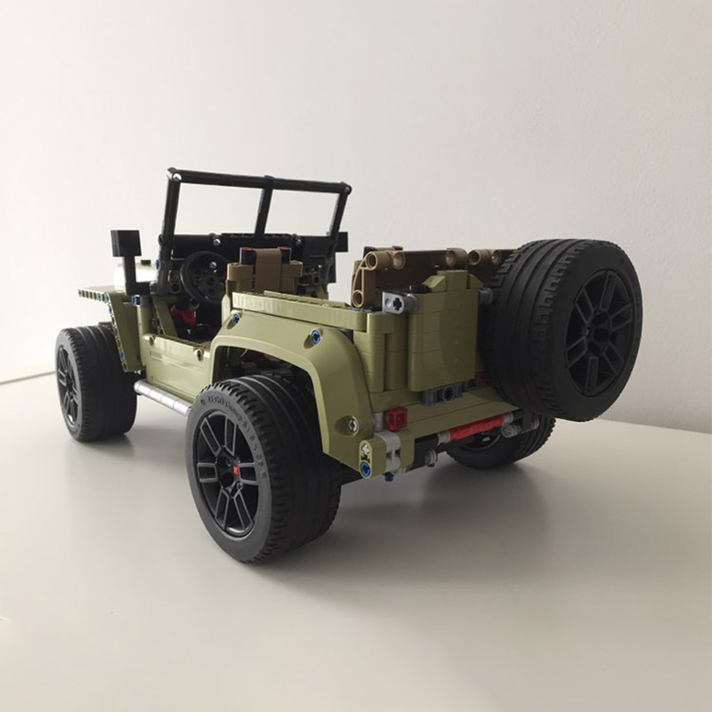 1603pcs MOC C Model Willys Jee - Kids Toys Jeep 评论和价格