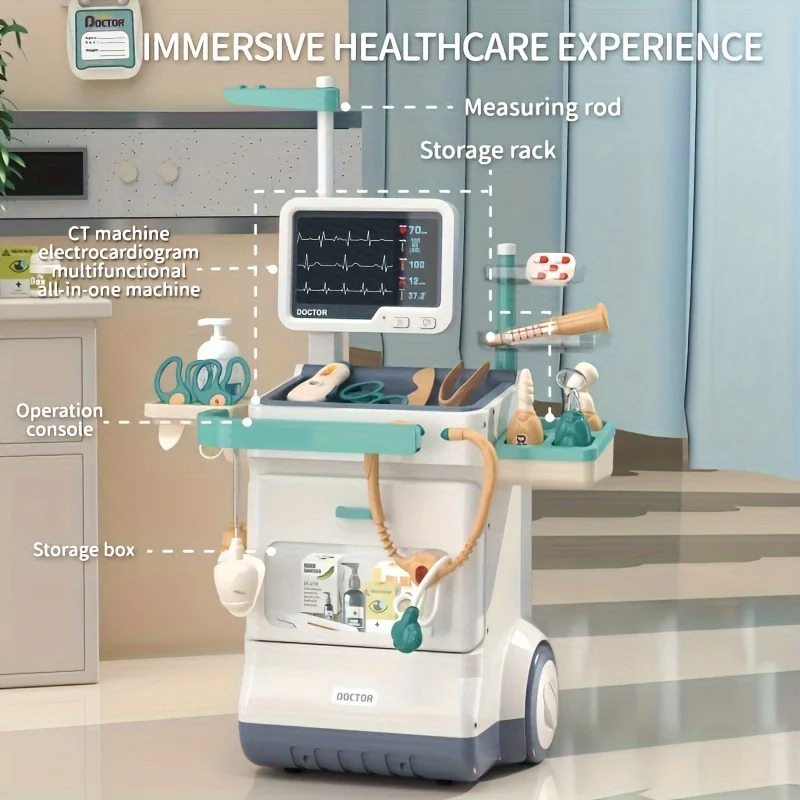 Kids Medical Kit Toy Pretend P - Kids Xray Toys 评论和价格