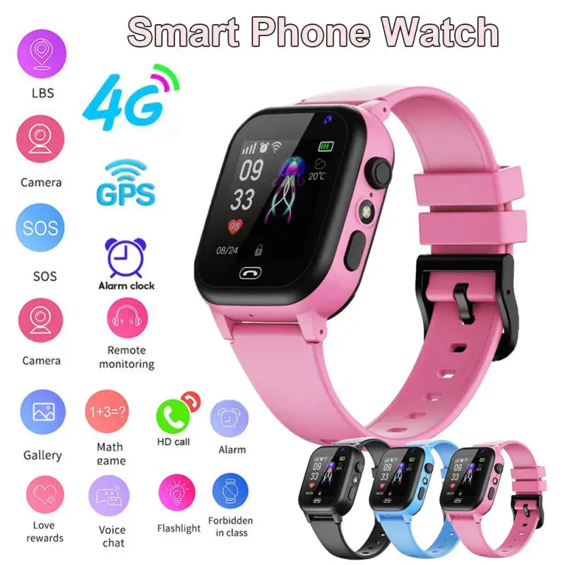 4G Kids Smart Watch SOS Call L - Kids Toys Youtube 评论和价格