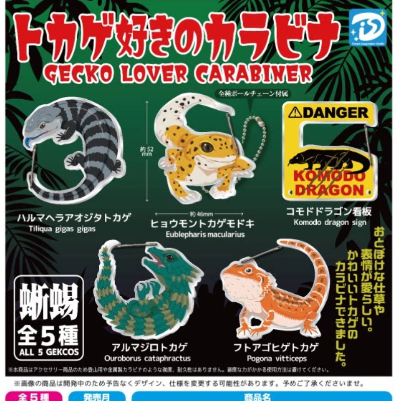 Lizard Gecko Carabiner Capsule - Kids Toys Under 1 Year 评论和价格