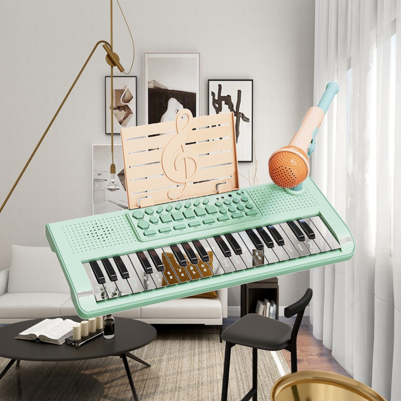 Kids Piano Keyboard Beginner T - Kids Toys Home 评论和价格