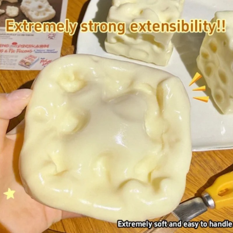 Taba Squishy Cheese Cube Stres - Kids & Toys Expo Saudi Arabia 评论和价格