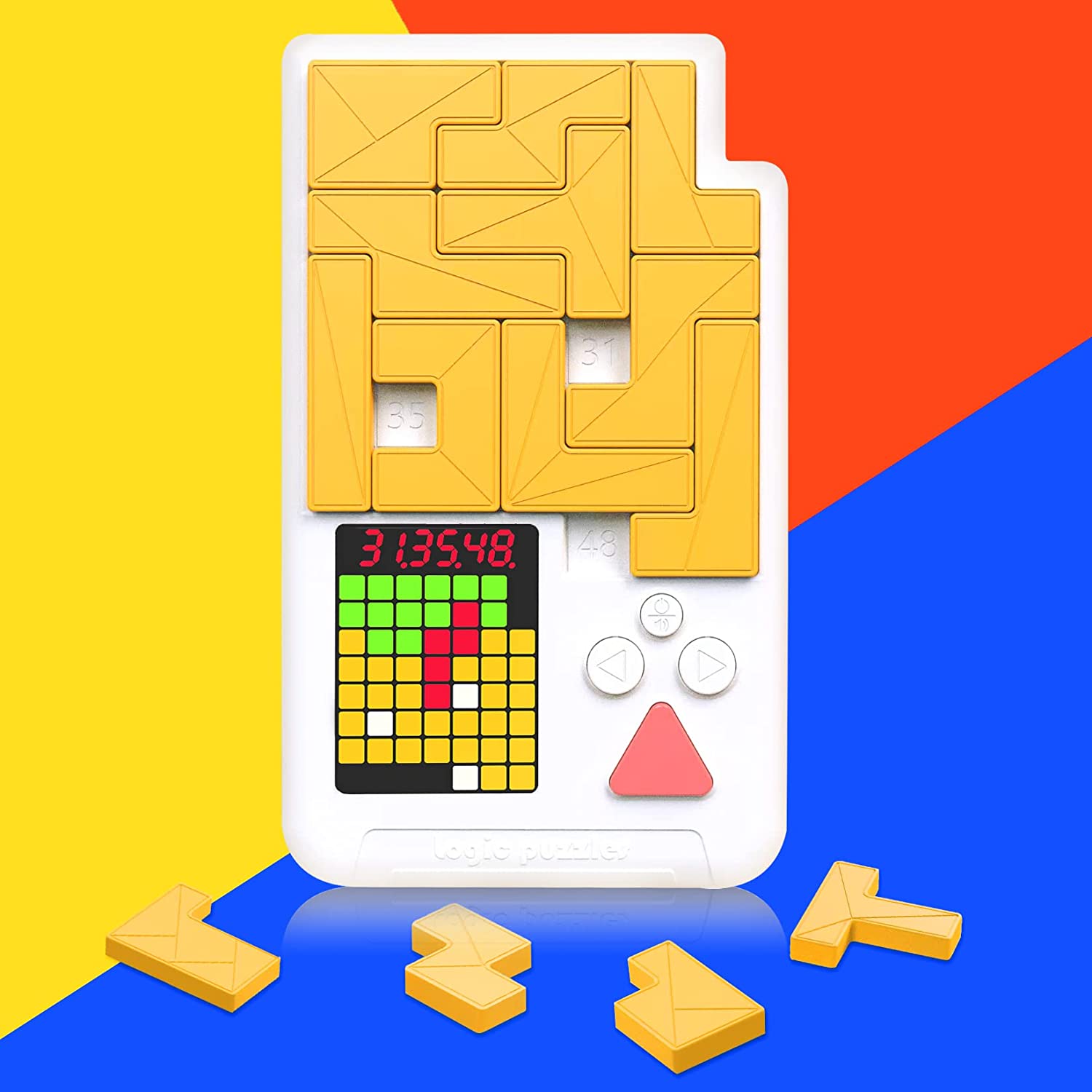 Magnetic Logic Jigsaw Handheld - Kids Toys Under 1000 评论和价格
