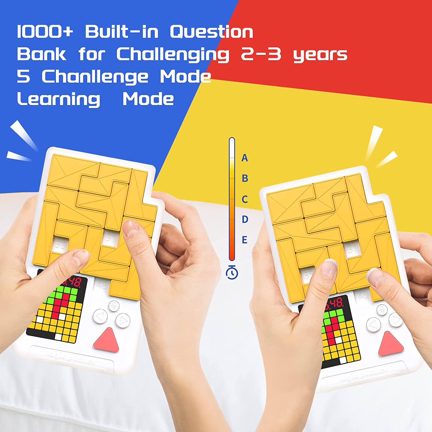Magnetic Logic Jigsaw Handheld - Kids Toys Under 1000 评论和价格