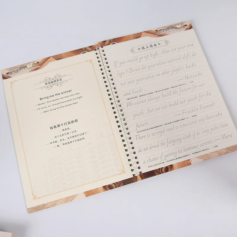 Reusable English copybook for  - Kids Toys Now 评论和价格