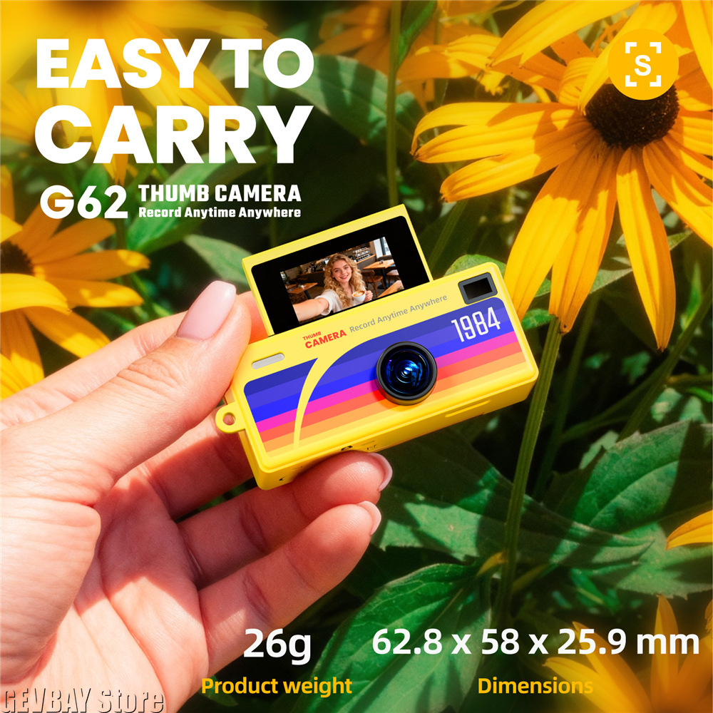 G62 Retro Mini Keychain Thumb  - Kids Toys Youtube 评论和价格
