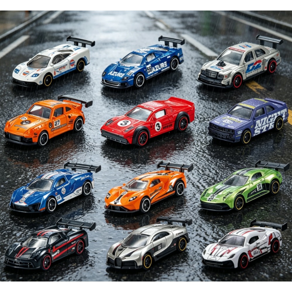 1:64 Alloy Racing Car 6Pcs Set - Kids Toys Vending Machine 评论和价格