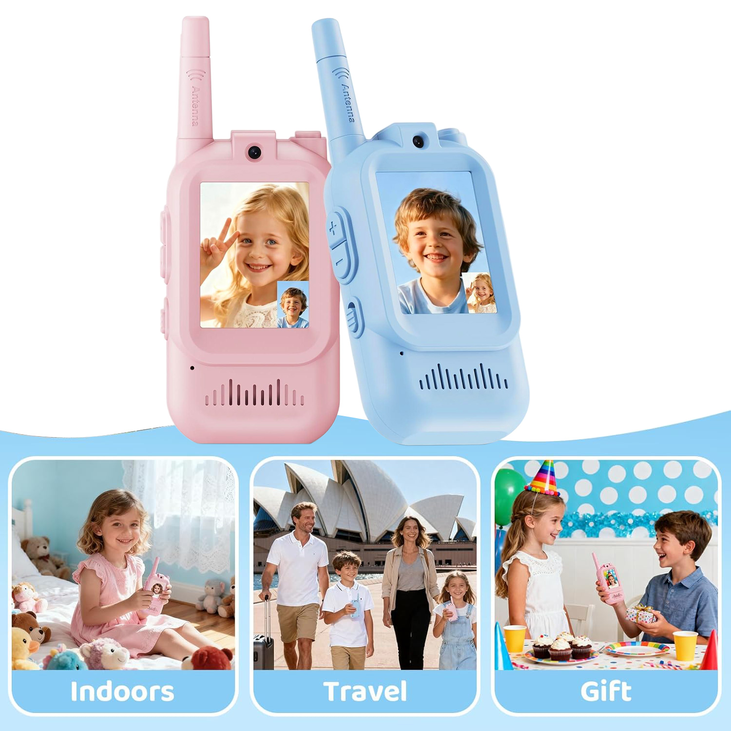 Children Video Walkie Talkies  - Toys For Kids Video 评论和价格