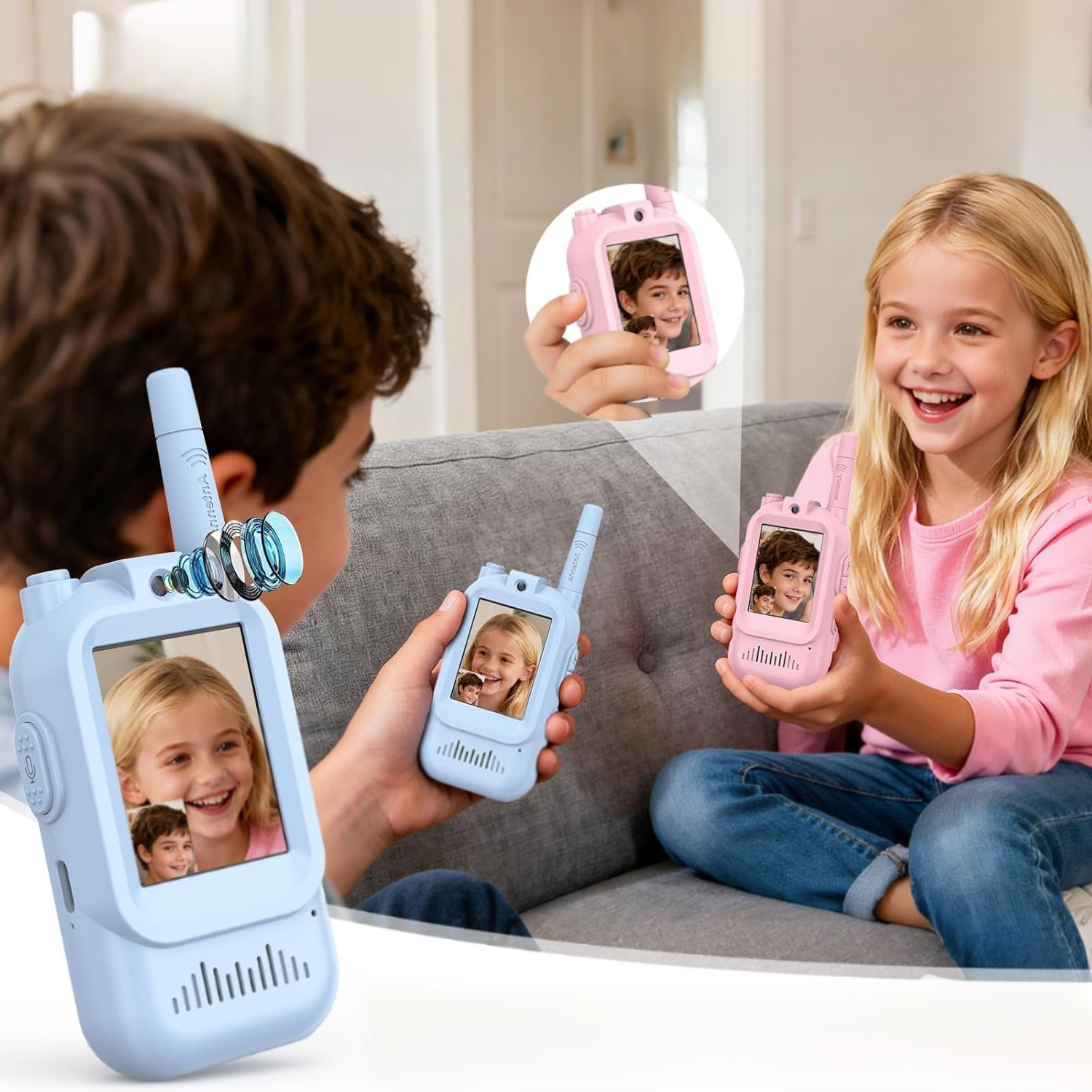 Children Video Walkie Talkies  - Toys For Kids Video 评论和价格
