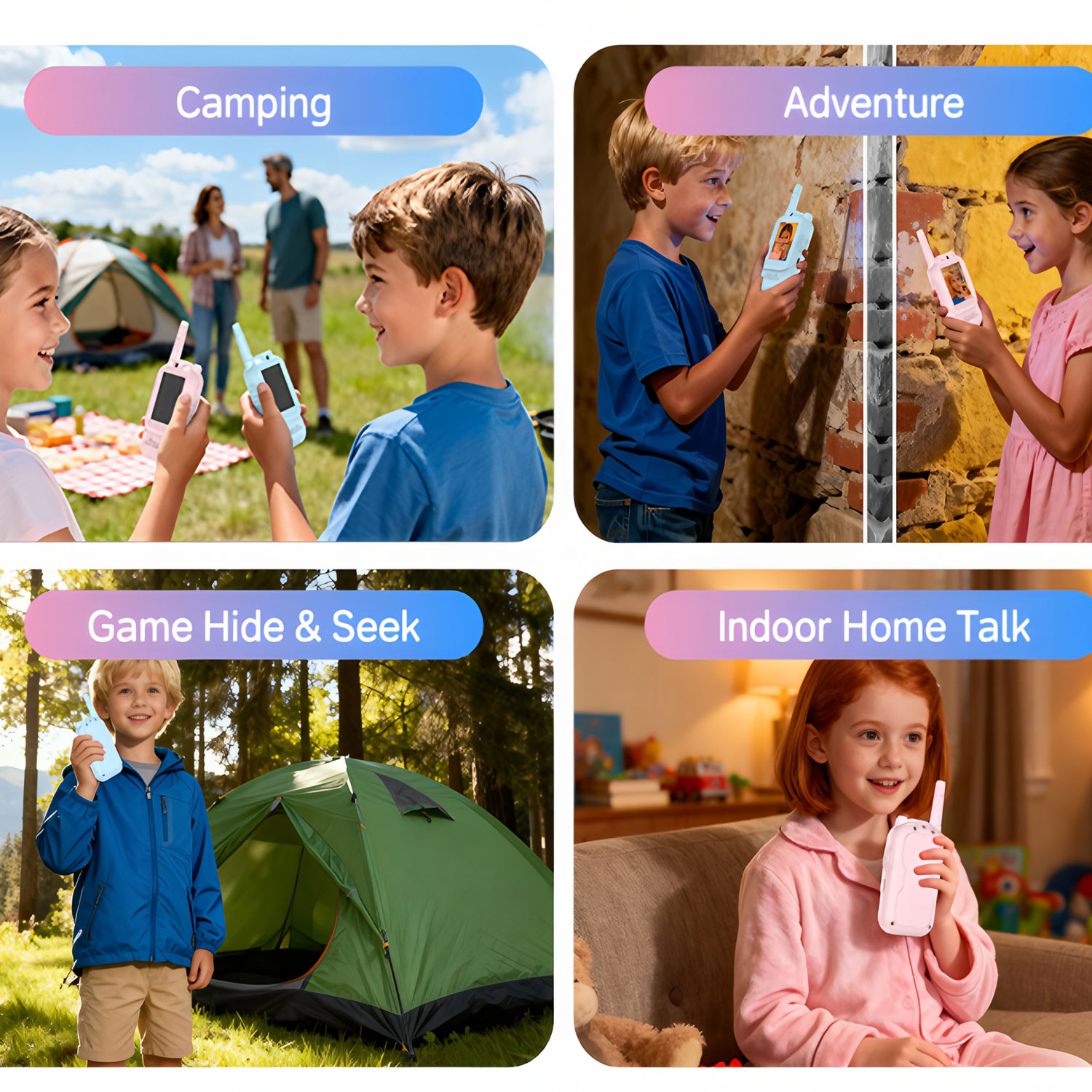 Children Video Walkie Talkies  - Toys For Kids Video 评论和价格