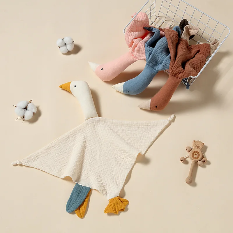 Cute Swan Baby Cotton Comforte - Kids Toys New Born 评论和价格