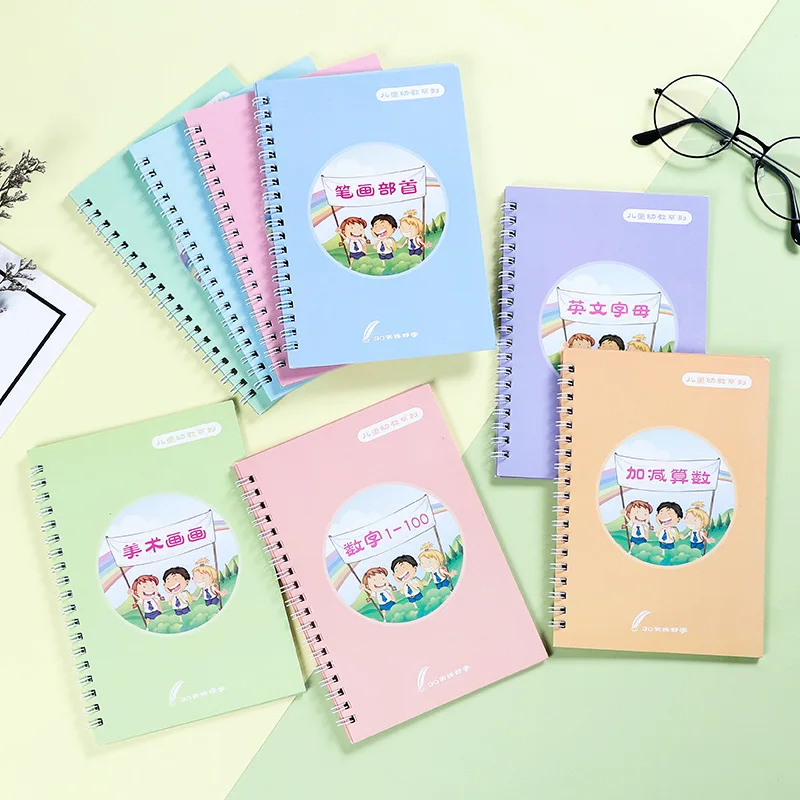 8pcs Reusable Numbers Copybook - Kids Toys Now 评论和价格
