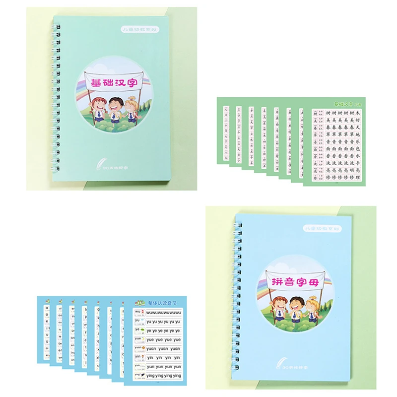 8pcs Reusable Numbers Copybook - Kids Toys Now 评论和价格