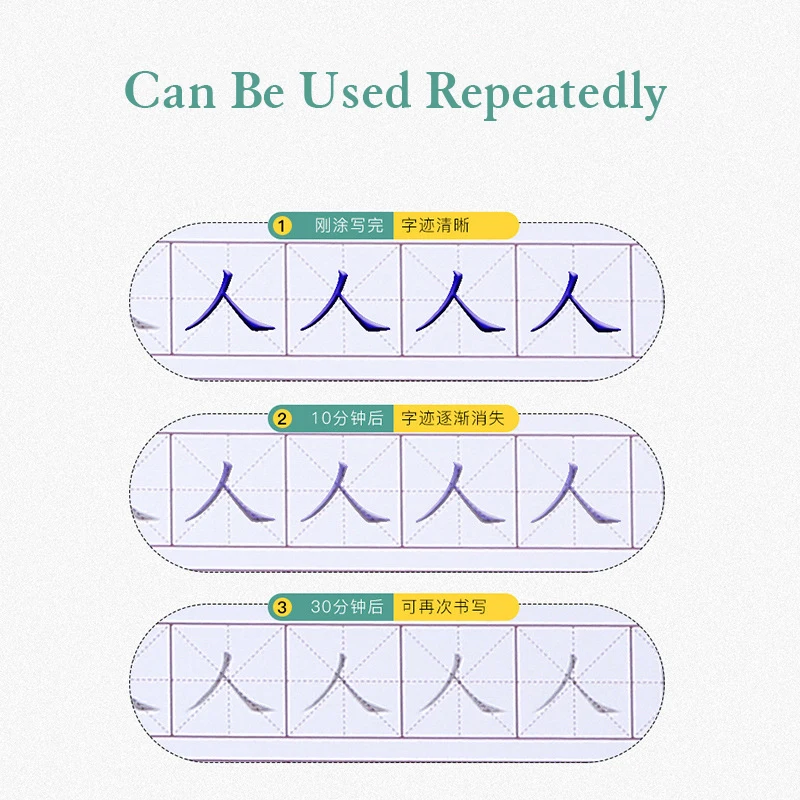 8pcs Reusable Numbers Copybook - Kids Toys Now 评论和价格