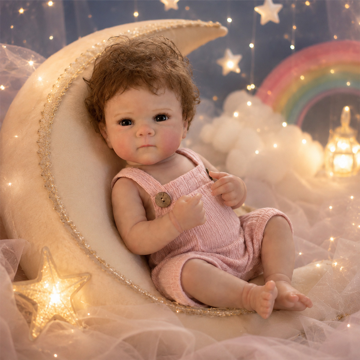 50CM Reborn Baby Doll Realisti - Kids Toys New Born 评论和价格