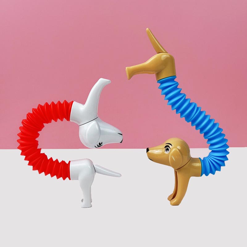 Novelty Spring Dog Pop Tubes S - Kids Toys Youtube 评论和价格
