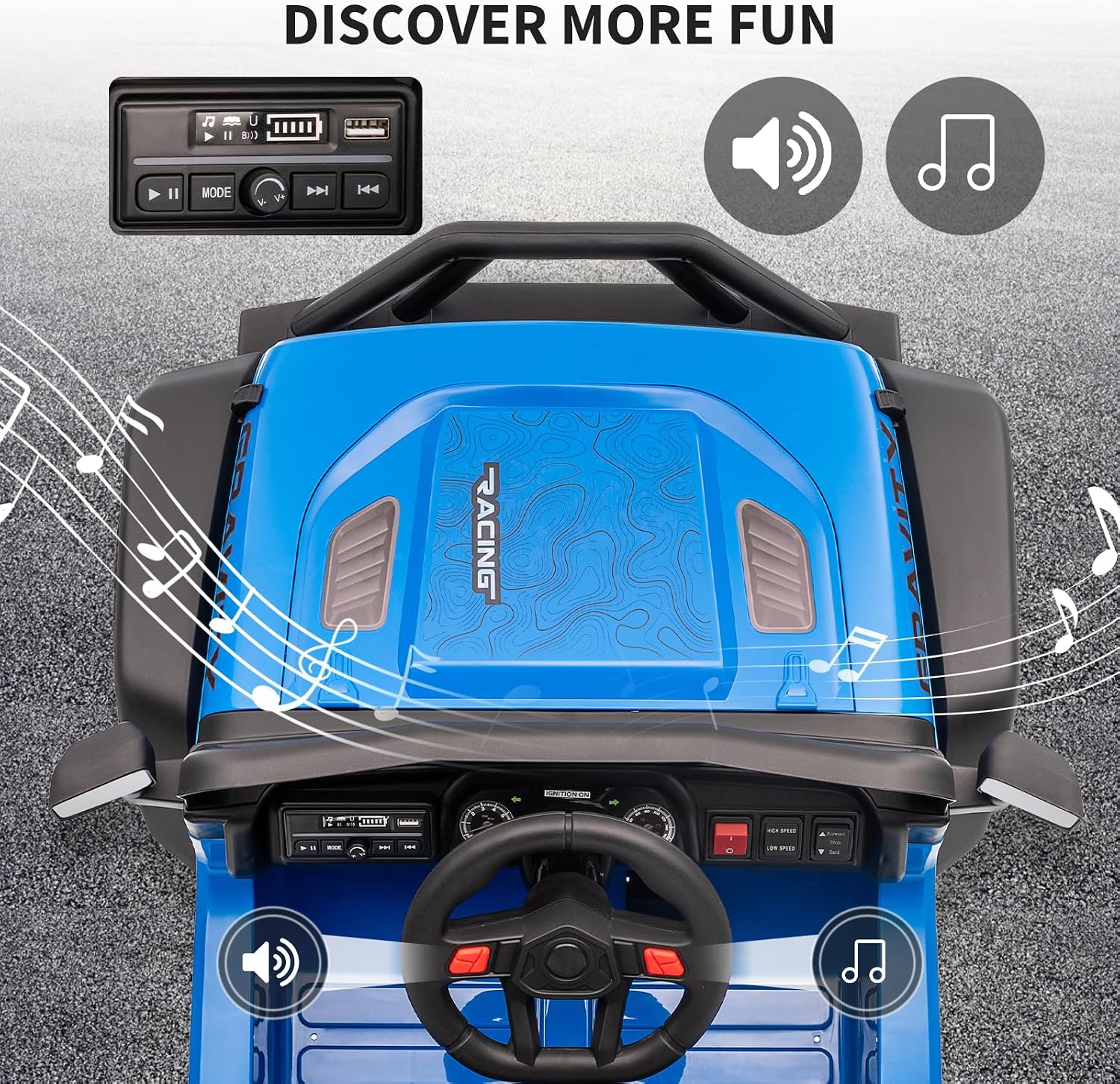 12V Kids Electric Single‑Seat  - Kids Toys Jeep 评论和价格