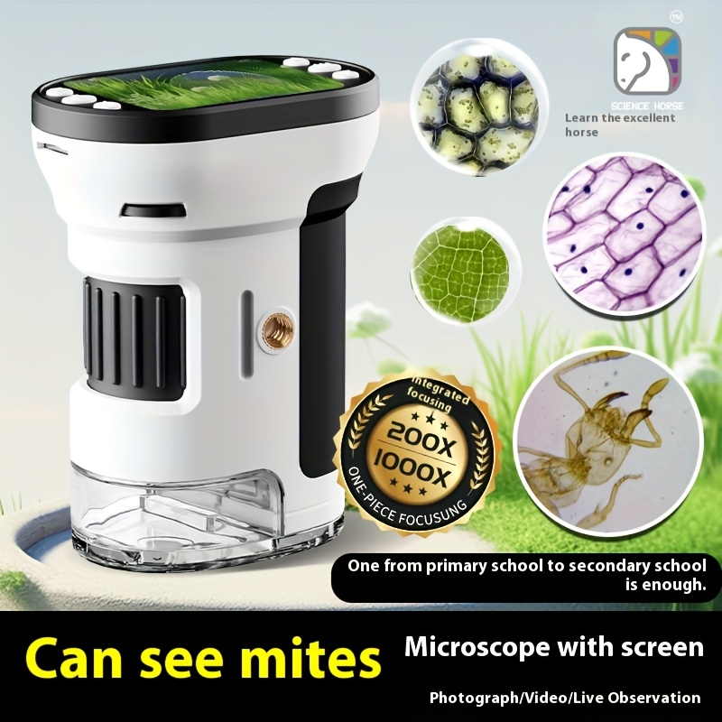 Kids Microscope Biological Kit - Toys For Kids Video 评论和价格