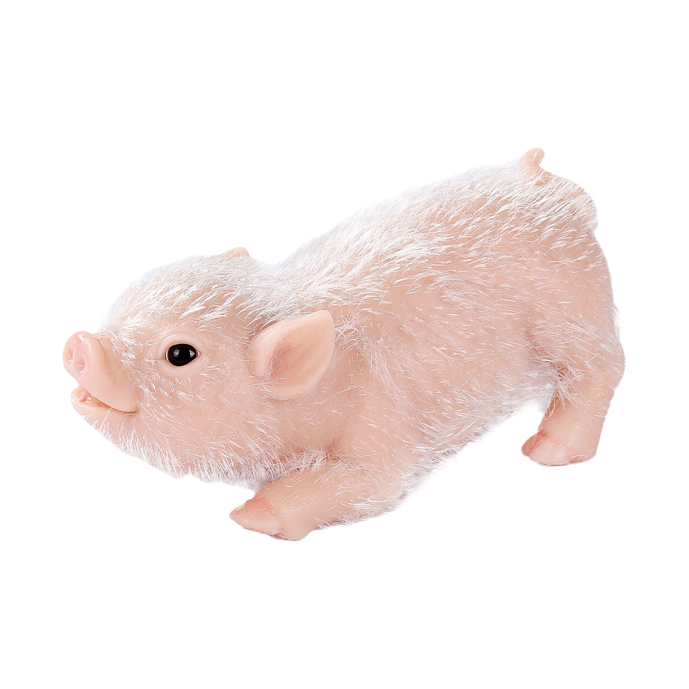 Mini Silicone Animal Piggy Bab - Kids Toys New Born 评论和价格