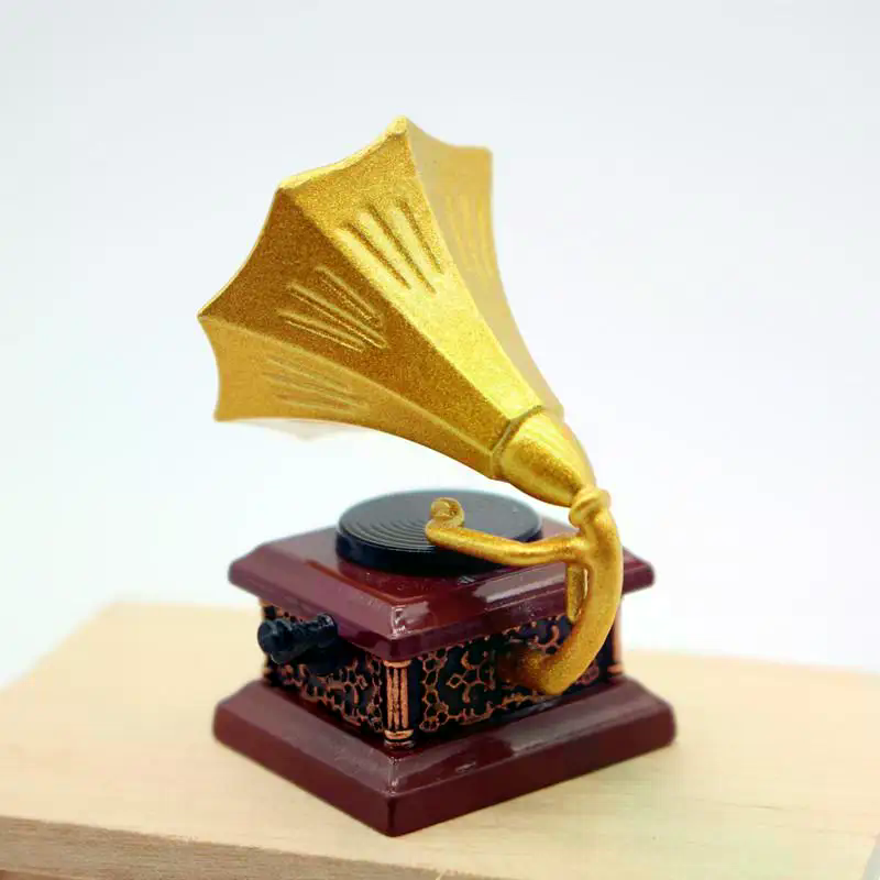 Dollhouse Vintage Phonograph M - Kids Toys Home 评论和价格