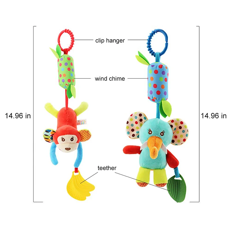 Baby Crib Hanging Rattles Toys - Kids Toys New Born 评论和价格