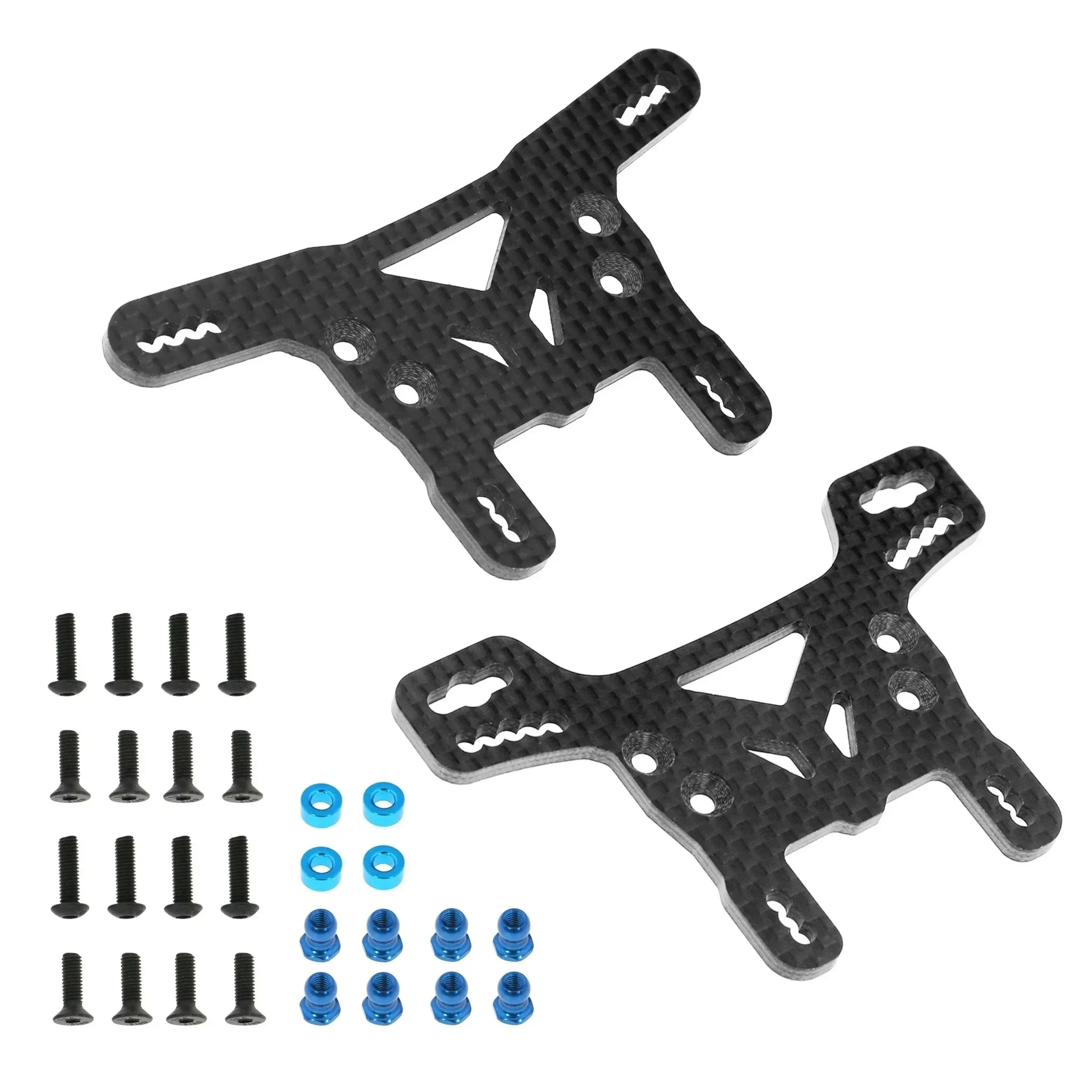 Carbon Fiber Front and Rear Sh - Tamiya Model Rc Car 评论和价格