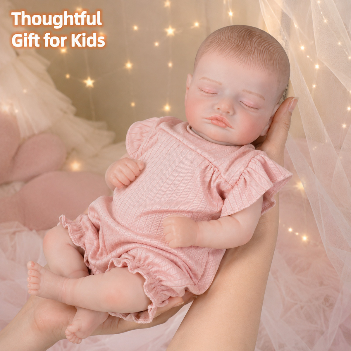 50CM Lifelike Reborn Baby Cute - Kids Toys New Born 评论和价格