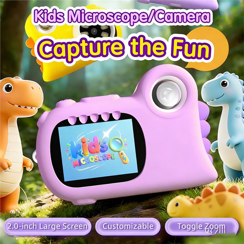 FBIL-2 In 1 Microscope For Kid - Toys For Kids Video 评论和价格