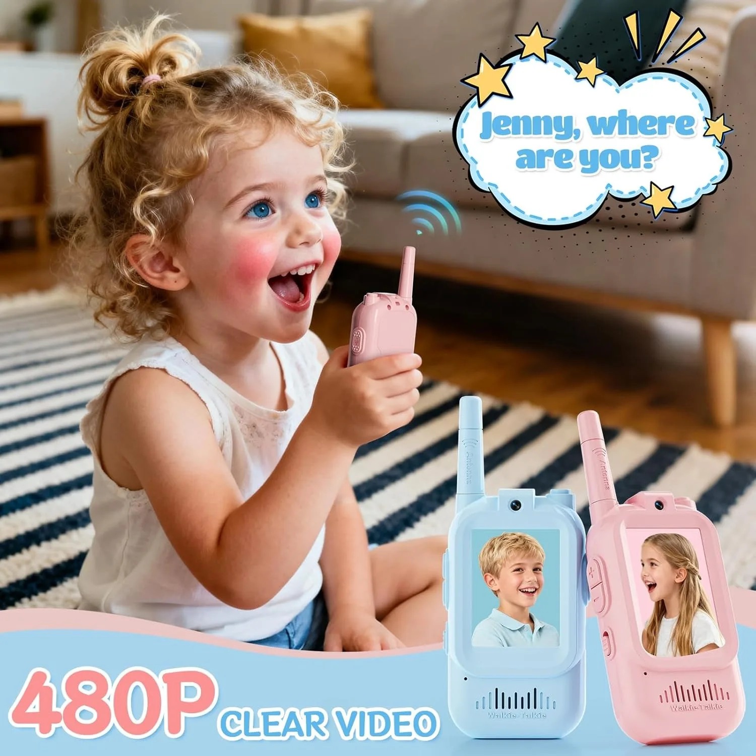 Video Walkie Talkies for Kids  - Toys For Kids Video 评论和价格