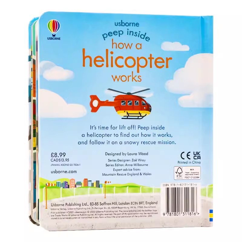 Children Flip Book How a Helic - Kids Toys Now 评论和价格