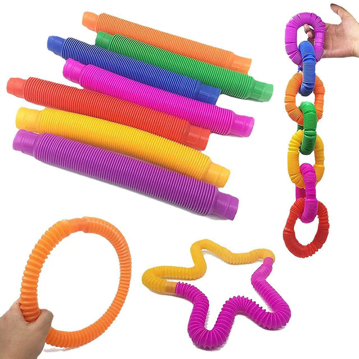 10-30PCS Colorful Telescopic T - Kids Toys Youtube 评论和价格