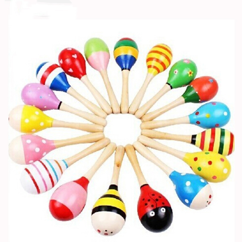 2pcs Colorful Wooden Small Rat - Kids Toys New Born 评论和价格