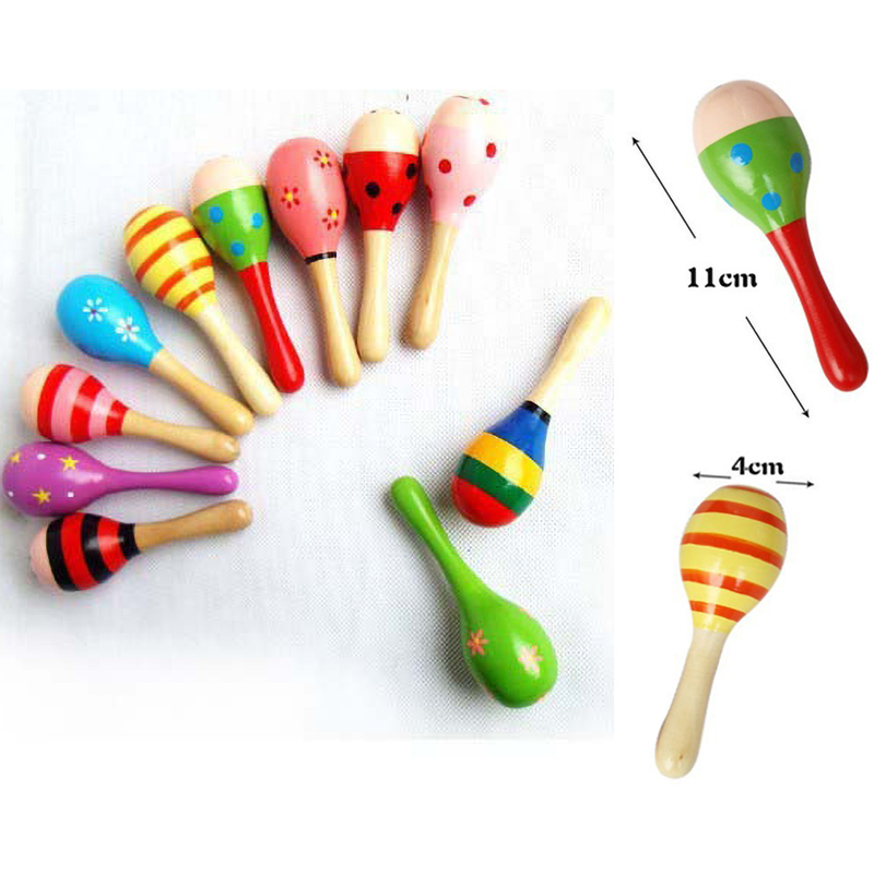 2pcs Colorful Wooden Small Rat - Kids Toys New Born 评论和价格