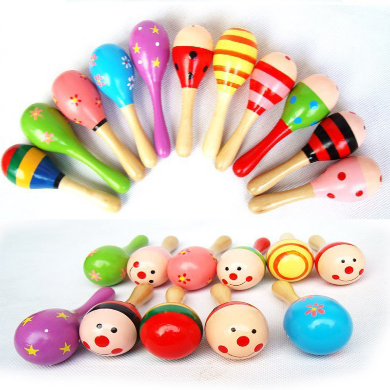 2pcs Colorful Wooden Small Rat - Kids Toys New Born 评论和价格