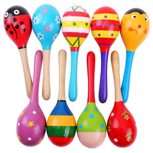 2pcs Colorful Wooden Small Rat - Kids Toys New Born 评论和价格