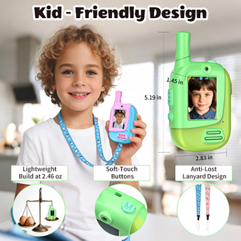 2 Pack Rechargeable Kids Video - Toys For Kids Video 评论和价格