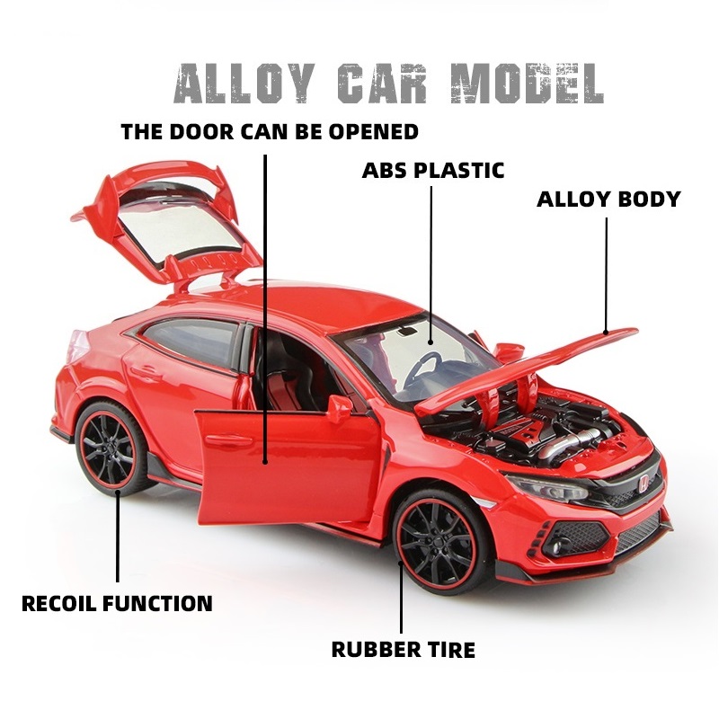 Honda Civic Type R JDM Simulat - Kids Toys Under 1 Year 评论和价格