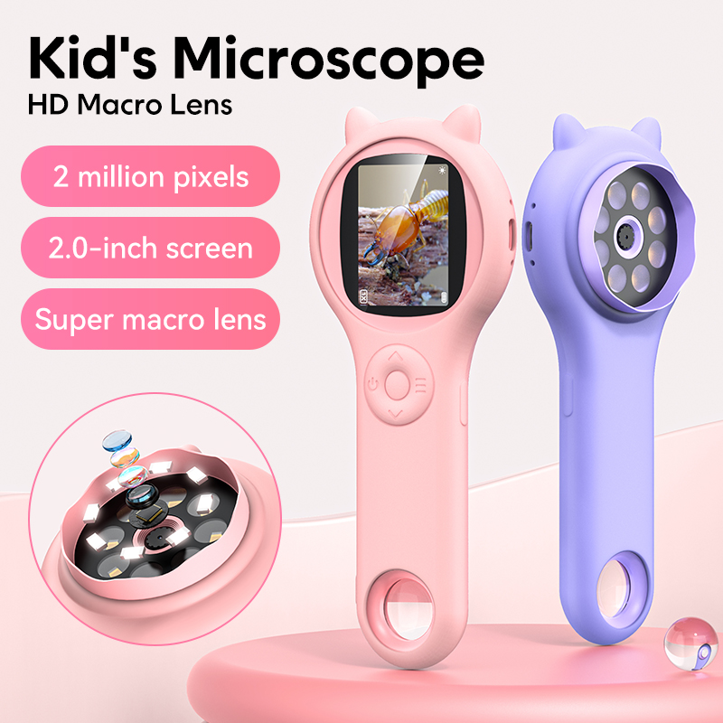 Mini Kids Optical Microscope W - Toys For Kids Video 评论和价格