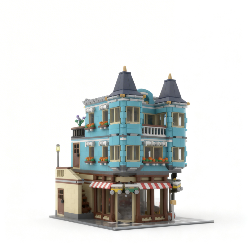 2231pcs MOC Town House Toy Sho - Kids Toys Now 评论和价格